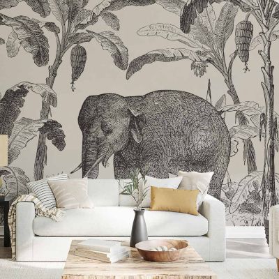 Loxodonta Vintage Explorer Wallpaper