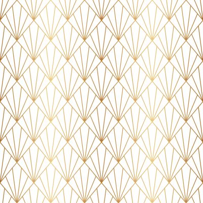 Vintage Art Deco Seamless Pattern