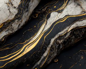 Marble granite blue and white with gold texture