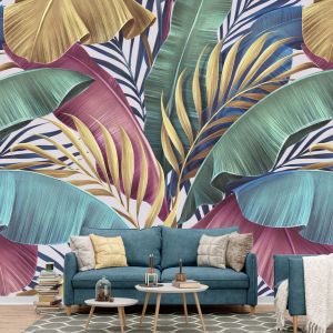 Tropical Paradise 4D Mural Wallpaper