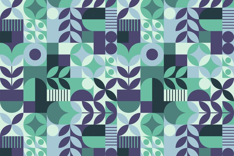 Fancy Geometric Seamless Pattern