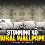 Stunning 4D Mural Wallpaper Design in Dubai