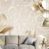 Elegant Flowers 4D Mural Wallpaper